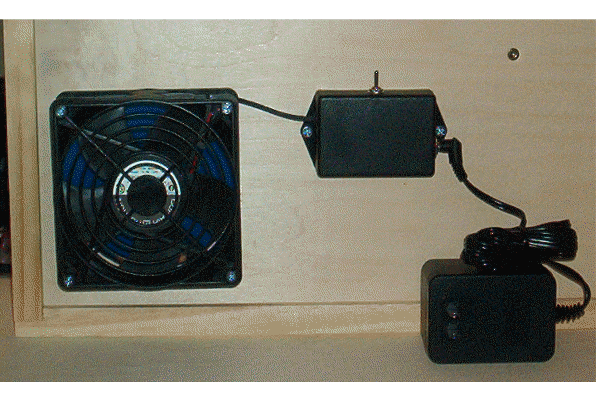 Solar Window Heater Fan Kit